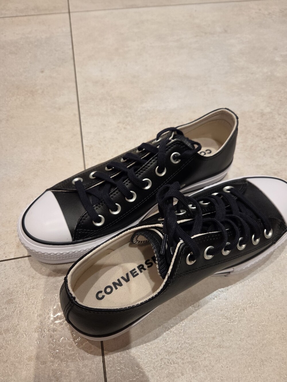 Converse Black Low Top Sneakers